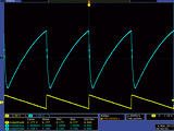 saw down 1kHz, 3V