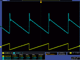 saw up 1kHz, 3V