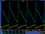 saw up 5kHz, 3V