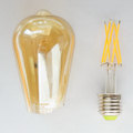 baka a filamenty LED rovky BRILUM LEDSTAR AMBER ST64 10W 2200K