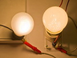 LEDkovka vs 100W žárovka