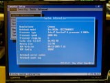 EVO N620c BIOS system info