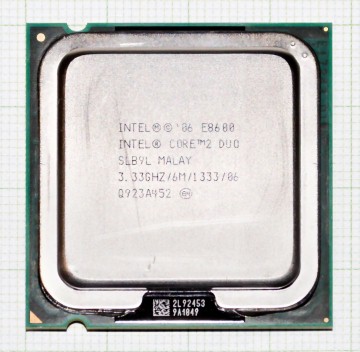 CPU intel C2D E8600