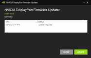 NVIDIA Graphics Firmware Updater