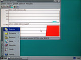 Windows 95 OSR2 booted, System Monitor