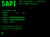 SAPI MikroBIOS 2.1 s 32kB RAM