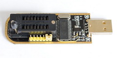CH341A mini programmer - modifikace napájení na 3,3V