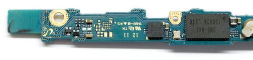 U504 charger IC desoldered
