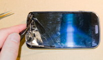 Samsung Galaxy S3-removing the glass