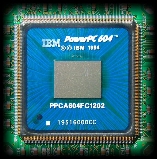 IBM PowerPC 604 CPU photo