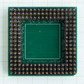 assembled SQFP208 to PGA168 interposer PCB bottom