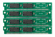 4MB 30-pin SIMMs, PCB design by Alexandru Groza