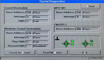 Crystal Diagnostics for DOS at Dr. Berghaus PC/104 520-DMA failed