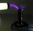 miniTC sparking to glowing tube