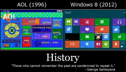 Windows 8 vs AOL